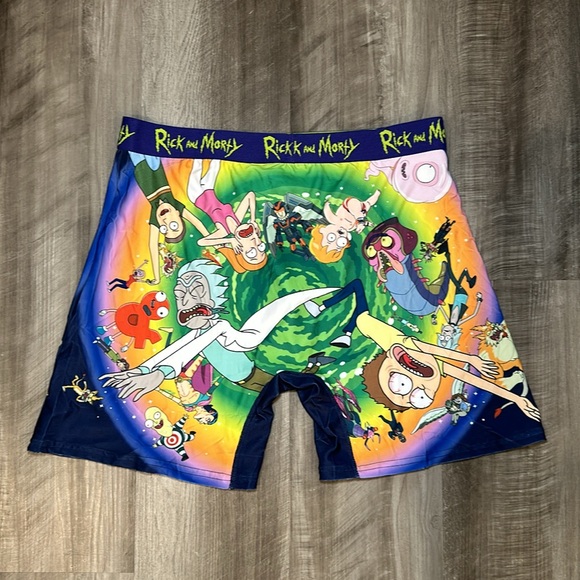 Rick & Morty Boxer Brief and Sock Combo Set - XL - Picture 3 of 5